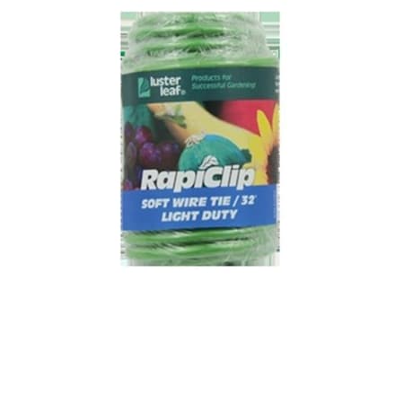 Luster Luster 858 32 ft. Soft Wire Tie - Green 858